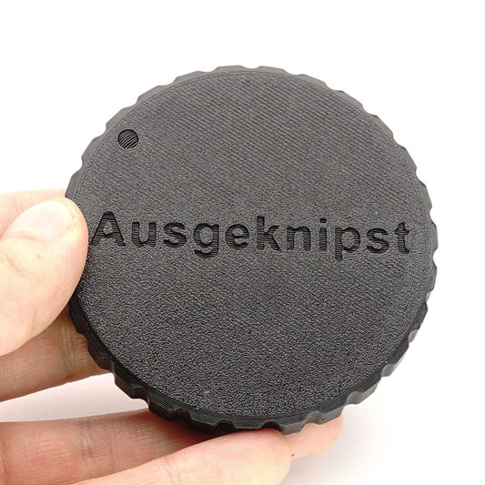 Lens rear cap for Rollei SL66 & Zeiss HFT lenses