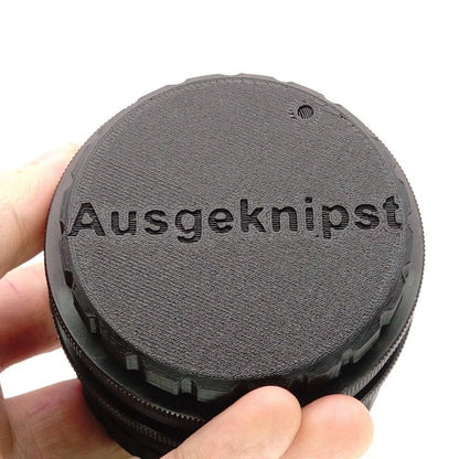 Copriobiettivo per Pentacon Six, Kiev 60 e Praktisix (attacco P6)