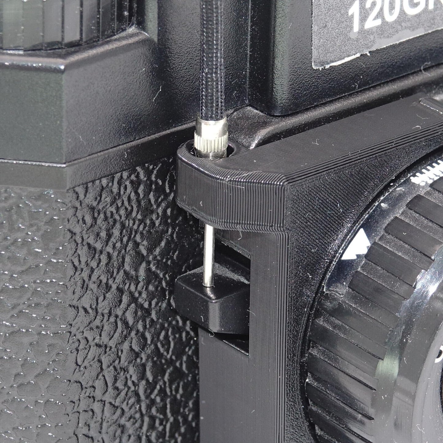 Cable release adapter for Holga 120 N FN CFN & more