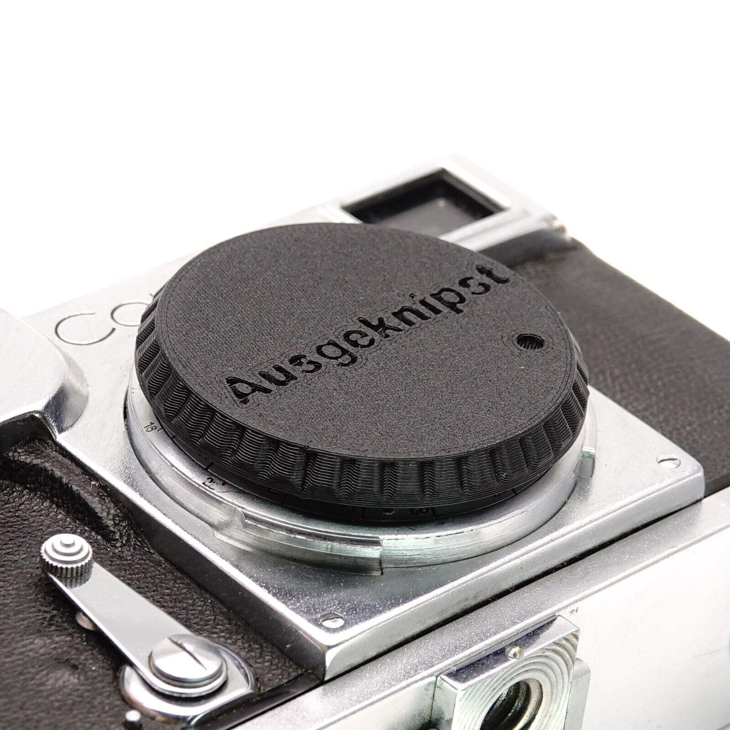 Copriobiettivo per Nikon S, Contax RF e Kiev RF